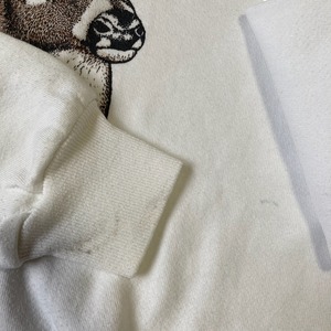 80's "Animal Print" raglan sweat shirt