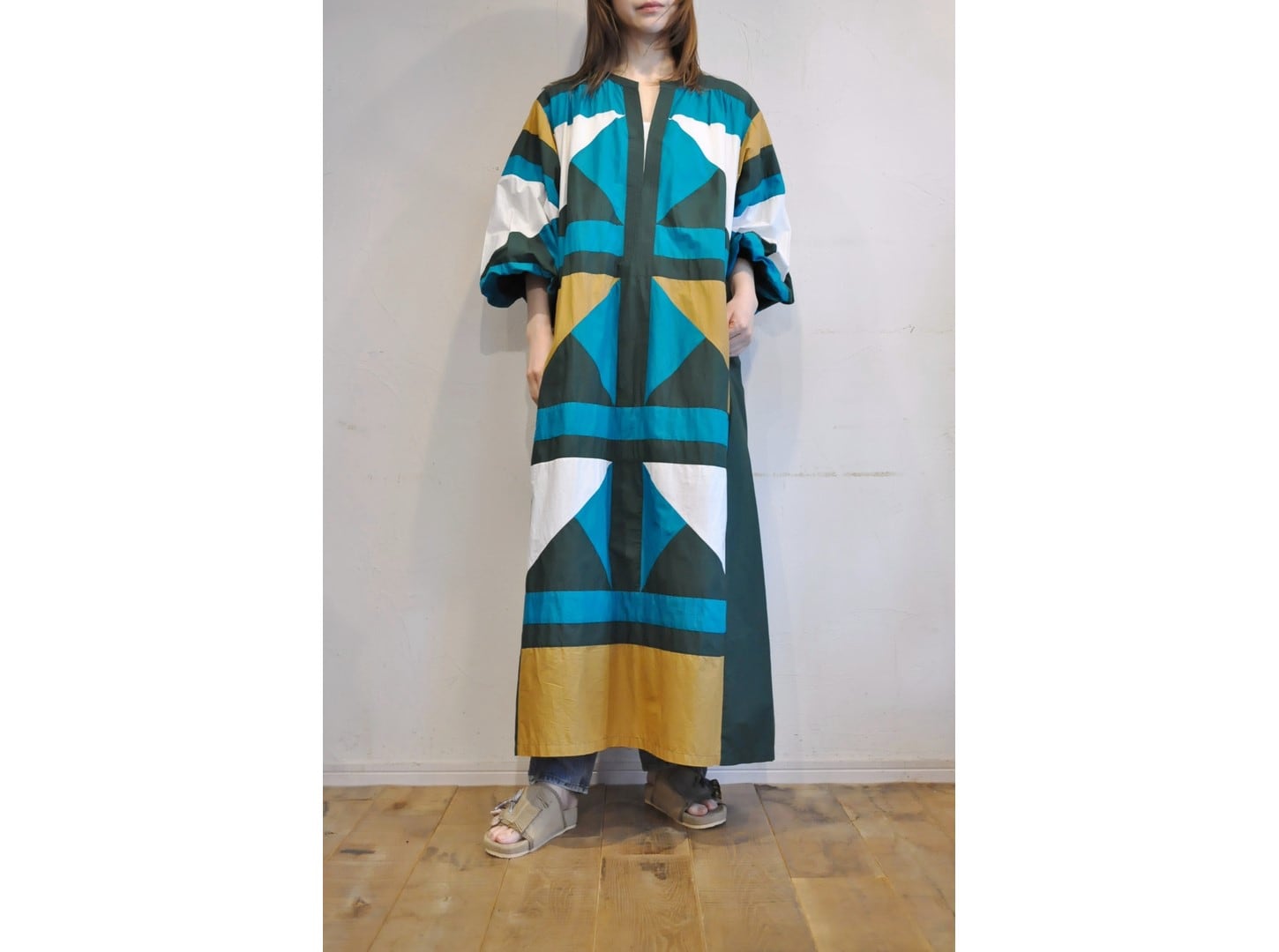 thomas magpie】original print salopette /【トーマスマグパイ