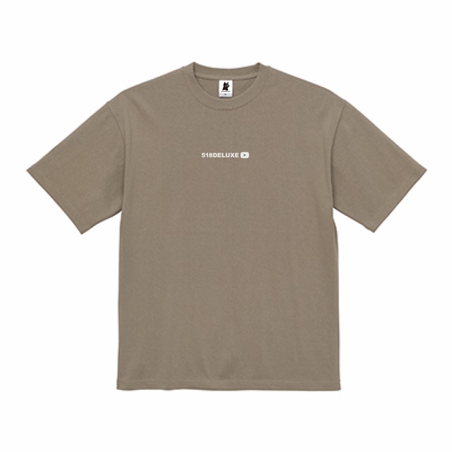 小岩デラックスBig silhouette T-shirt 9.1oz【Acid khaki】