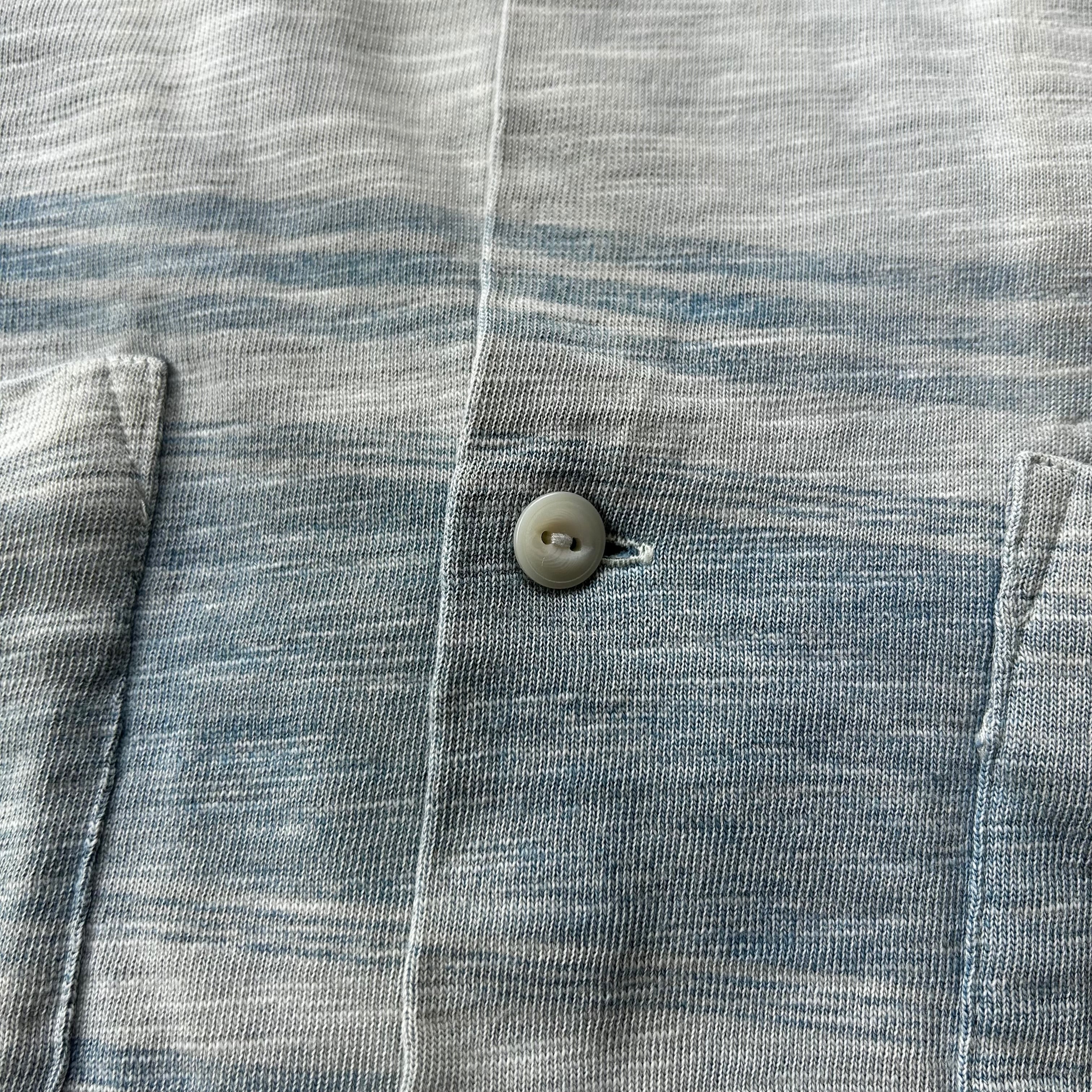 23s RRL ダブルアールエル インディゴストライプドジャージーキャンプ