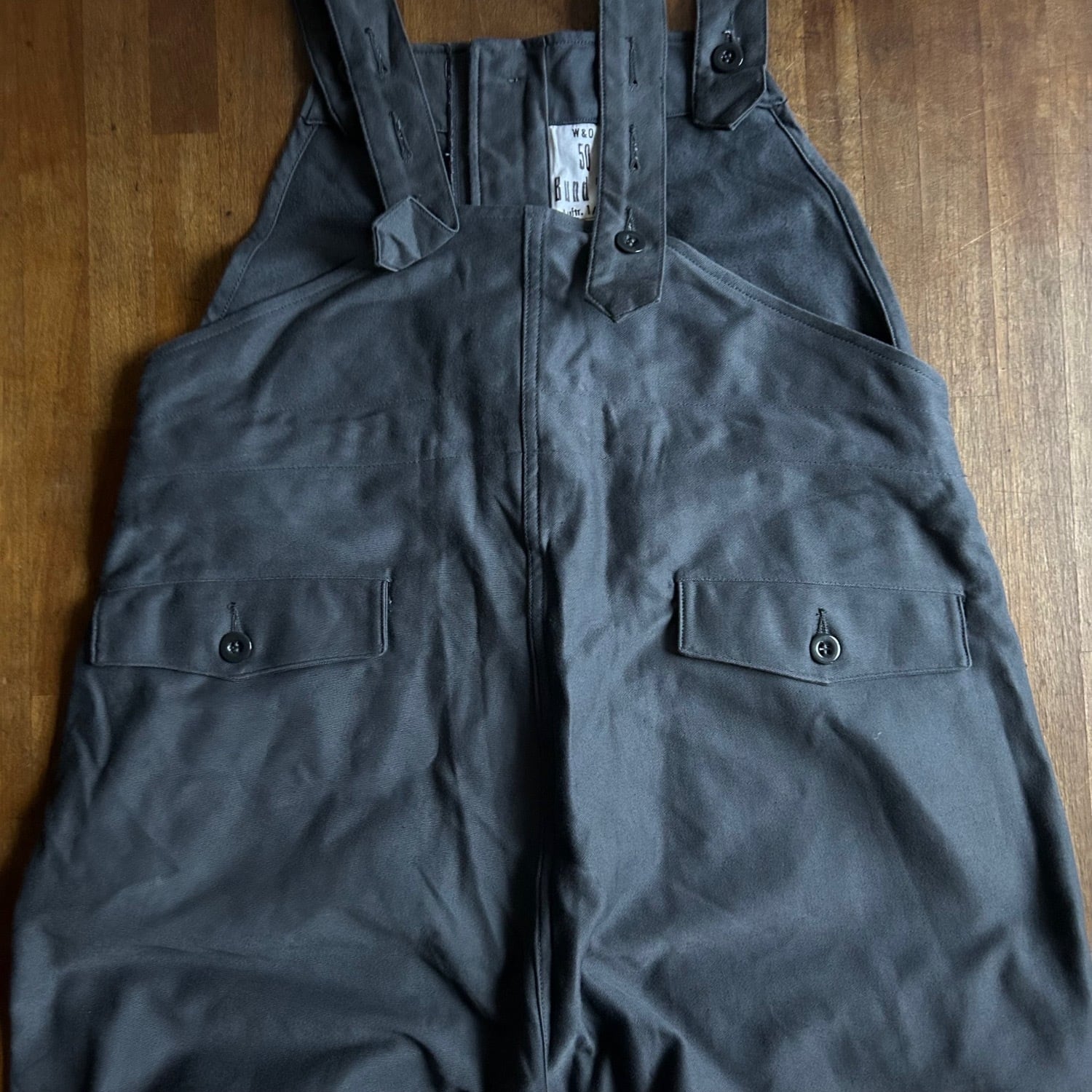 ドイツ空軍 モールスキン オーバーオール(DEAD STOCK) 60's Germany