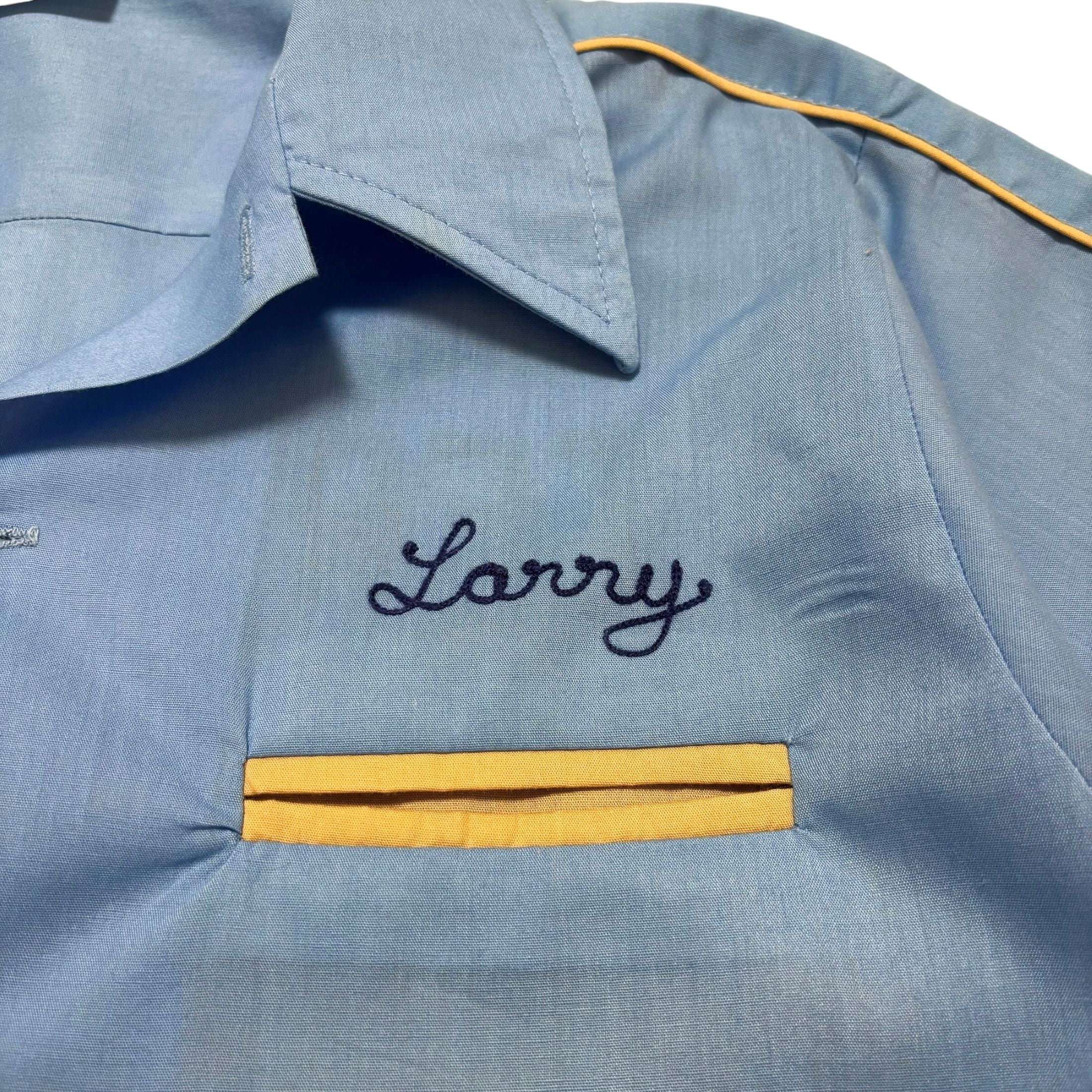 70s ビンテージの半シャツ King Louie キングルイ ボーリングシャツ 古着 キングルイ King Louie 半袖 ボーリングシャツ クリーニング済