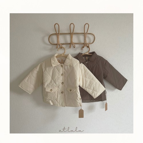 [at.lulu] ◾︎ quilting coat (在庫限り､販売終了)