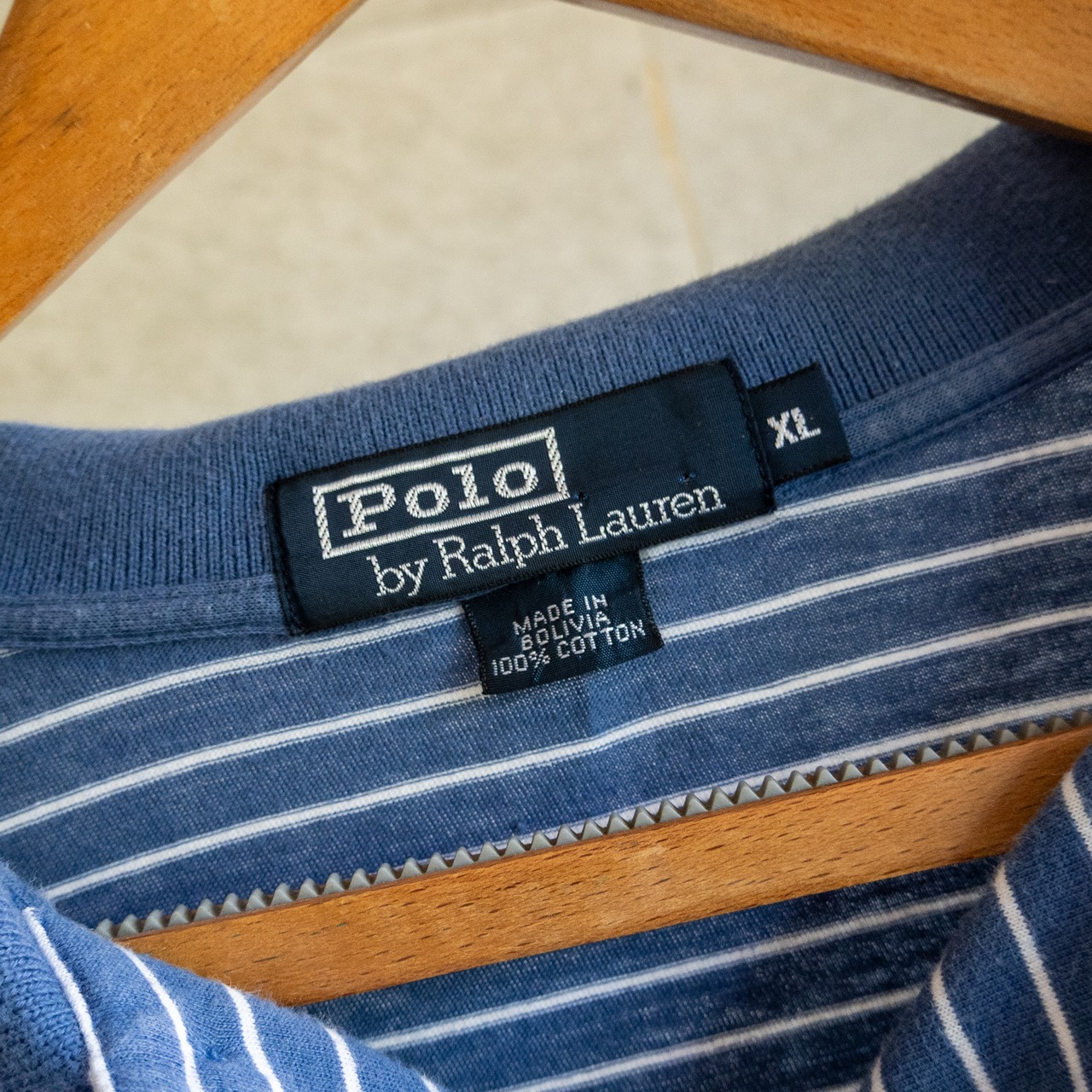 1990’s polo by Ralgh Lauren border polo shirt