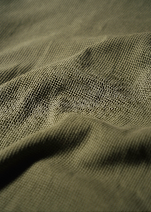 90's agnes b. homme cotton henry neck cut-saw