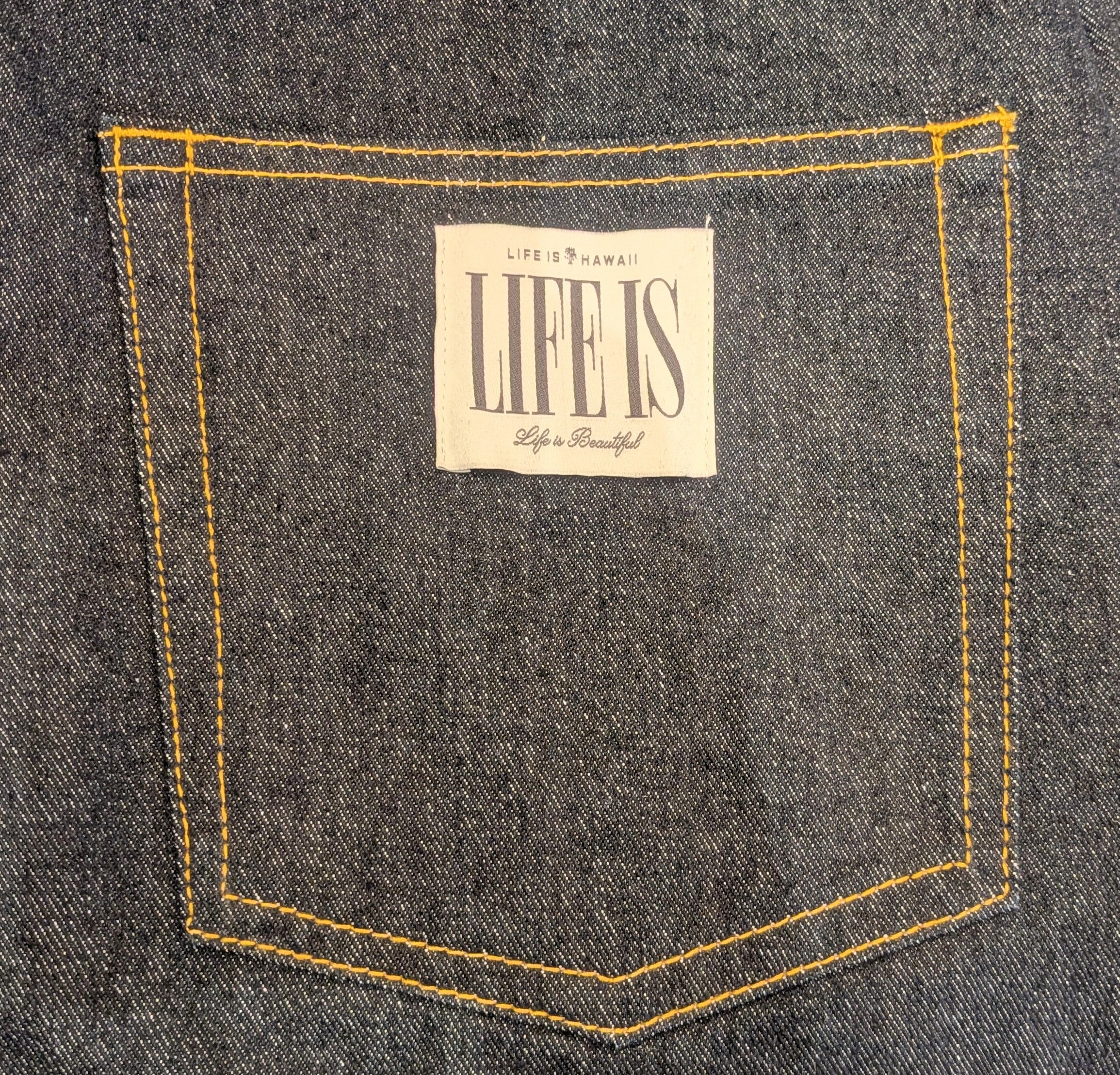 LIFE isオリジナルデニムPT￥8900(9790)