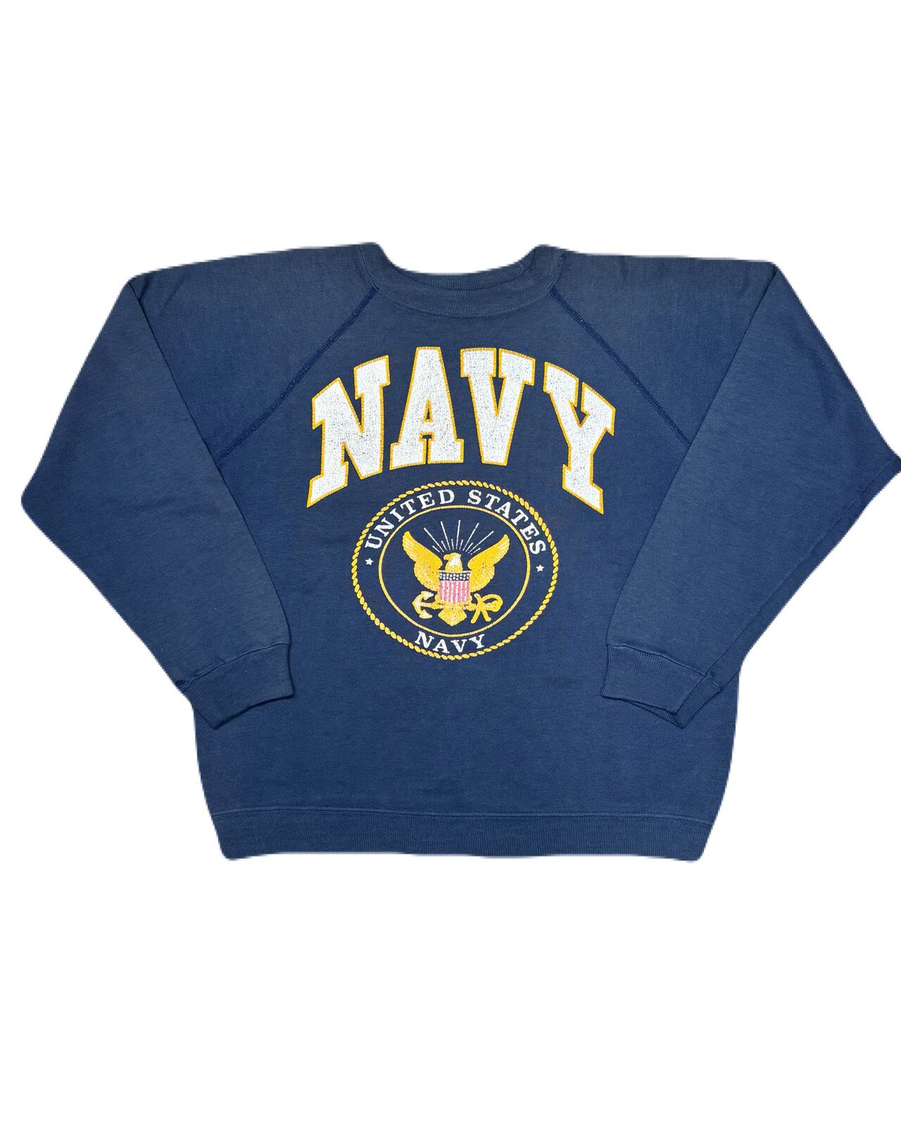 U.S. NAVY Ragulan Sleeve Sweat