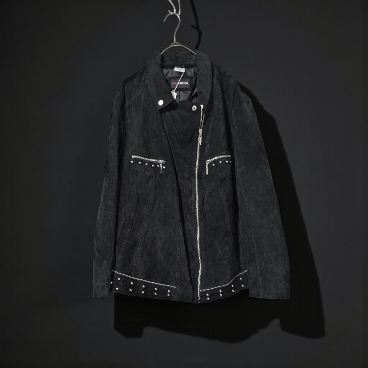 Gimmick Design gimmicks design suede riders jacket | egotive