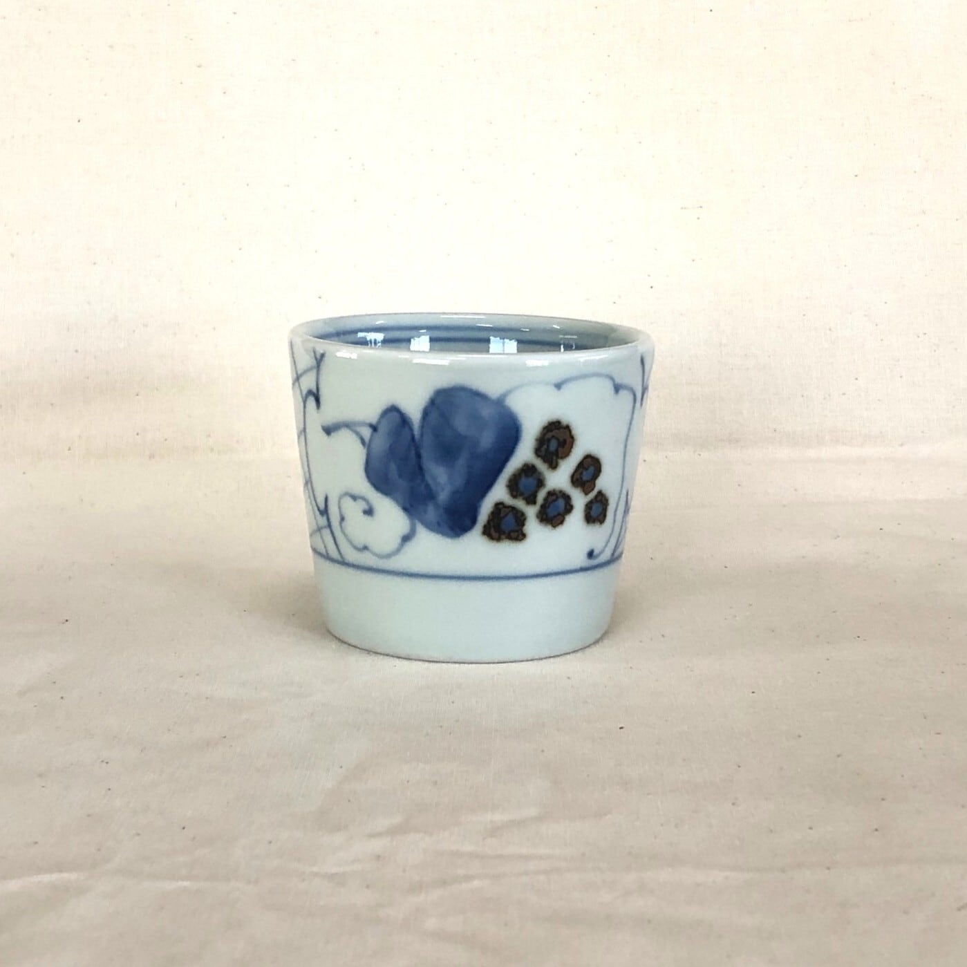 有田焼和食器 そば猪口 【ぶどう】