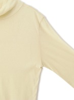 ETRE TOKYO バーサタイルハイネックシアーロンTee  YELLOW