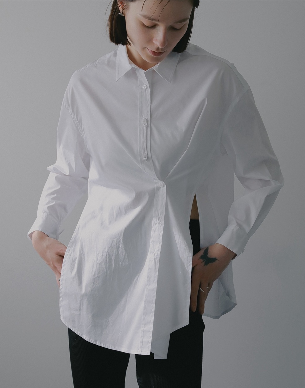 MANOF OVER SIZED 2WAY SHIRTS