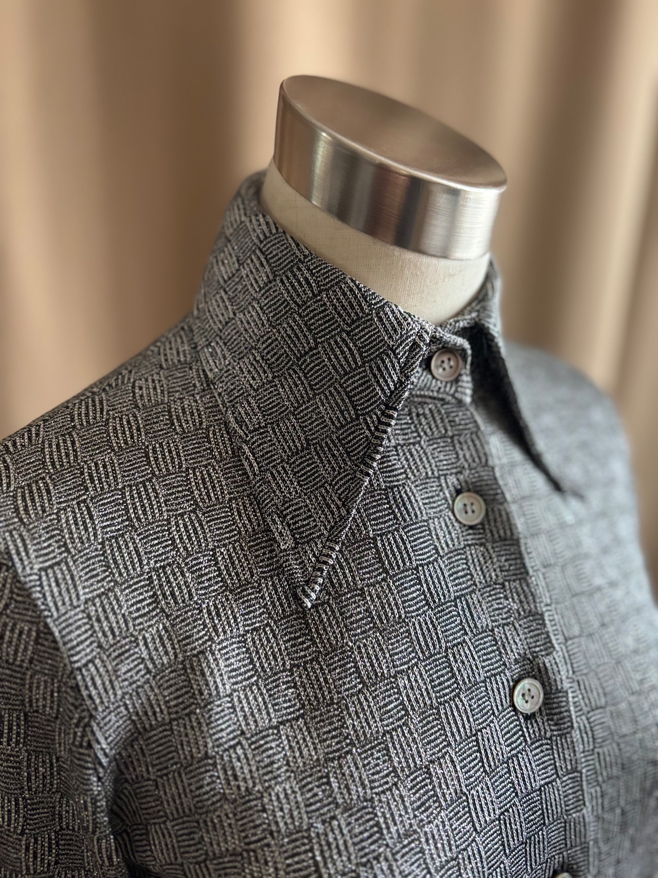 silver glitter rétro shirt-5142-2