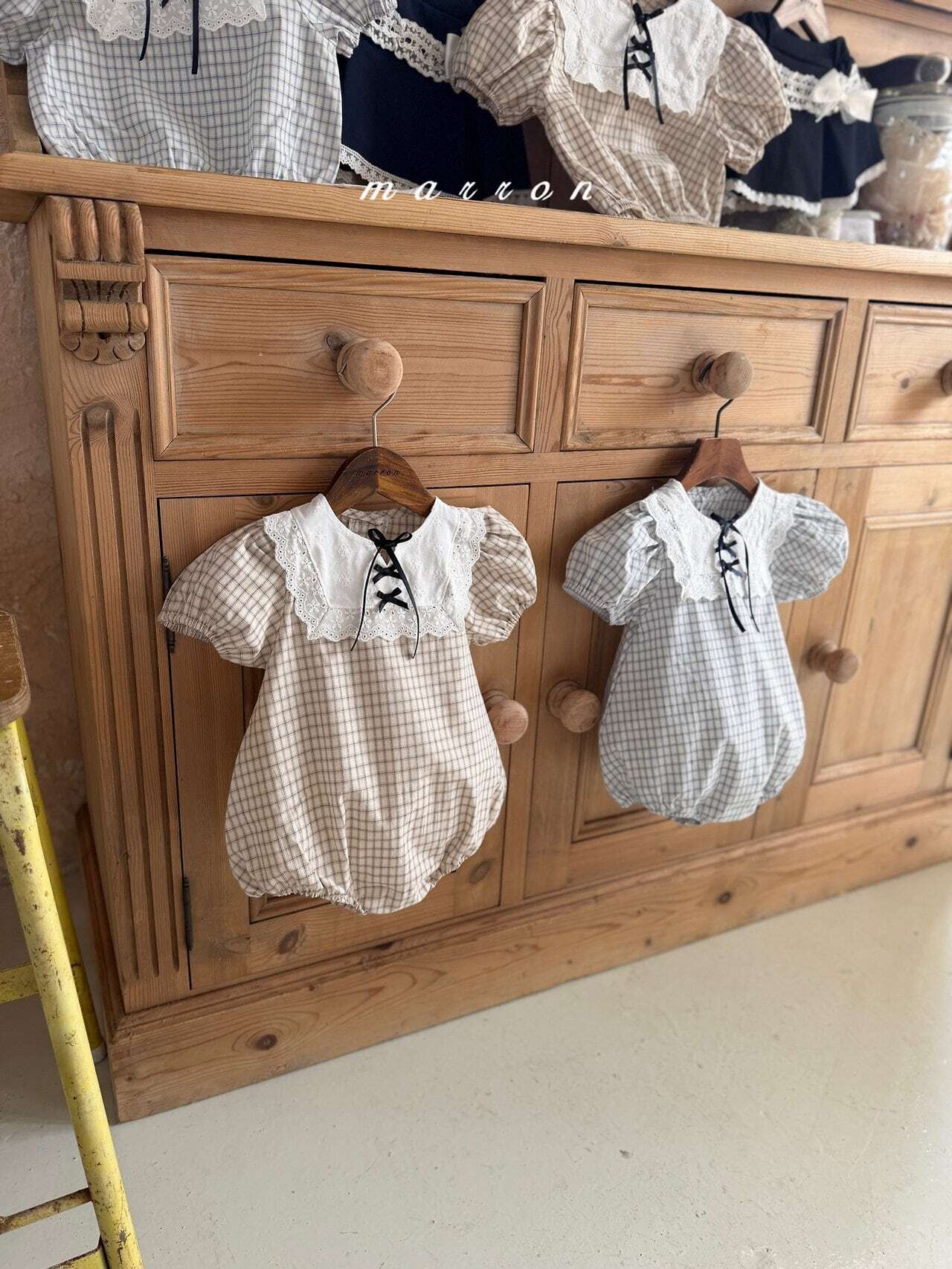 予約】 2026 SS marron マロン アップルロンパース(baby） | Little 