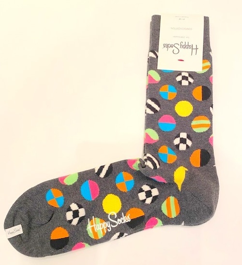 Clashing Dot Sock Soccor