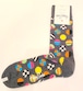 Clashing Dot Sock Soccor