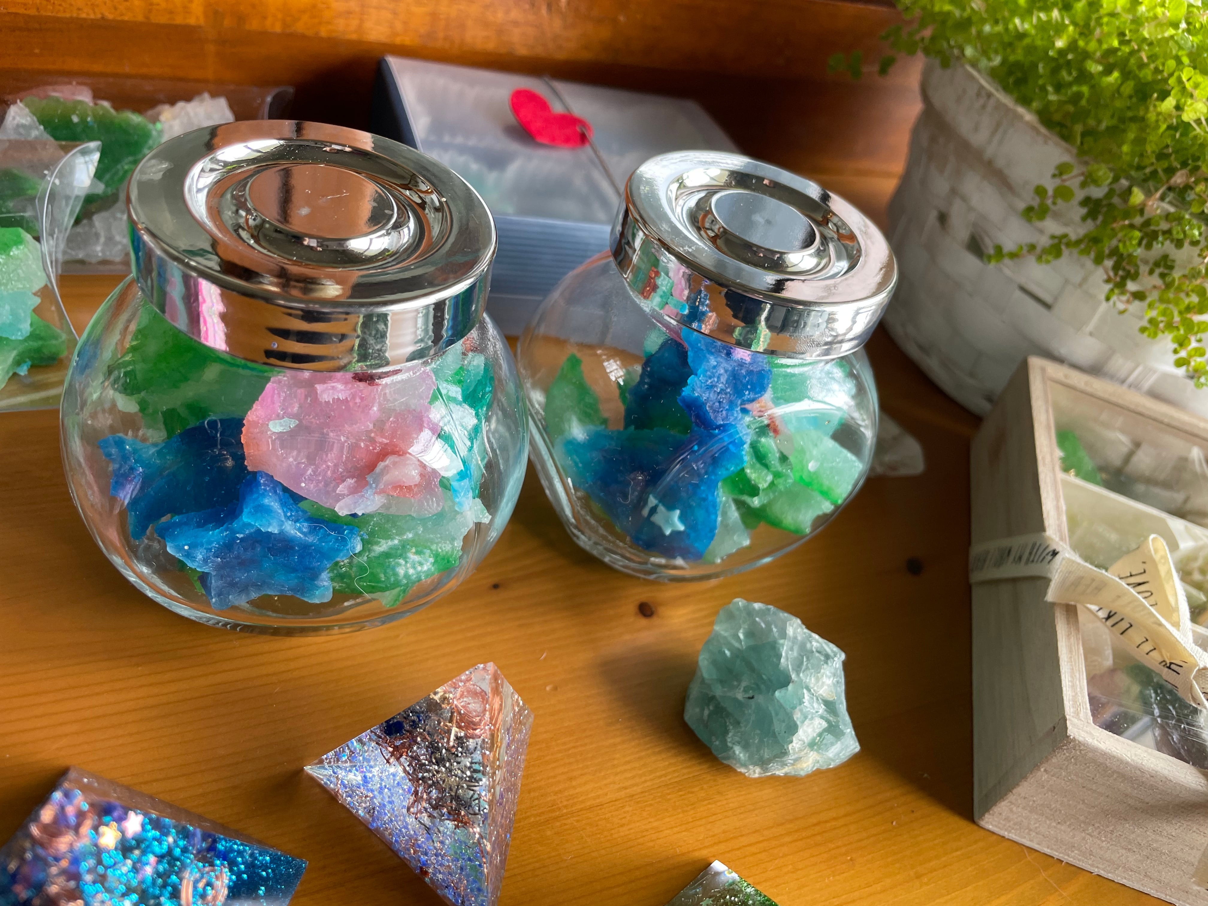 鉱石琥珀糖 瓶入り | 五感 ～gocan～