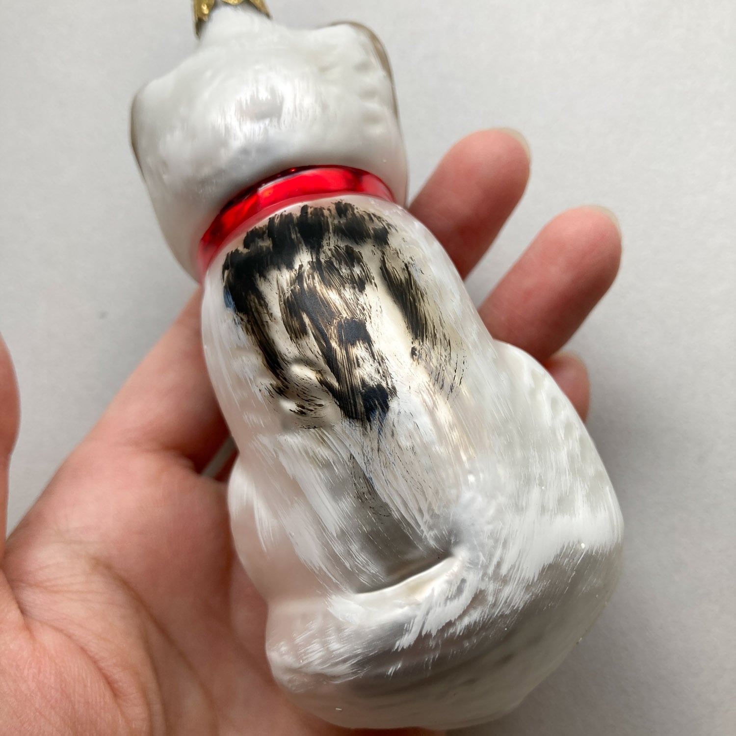 再入荷〉猫のドイツ製ガラスオーナメント | Dua-アクセサリーパーツ
