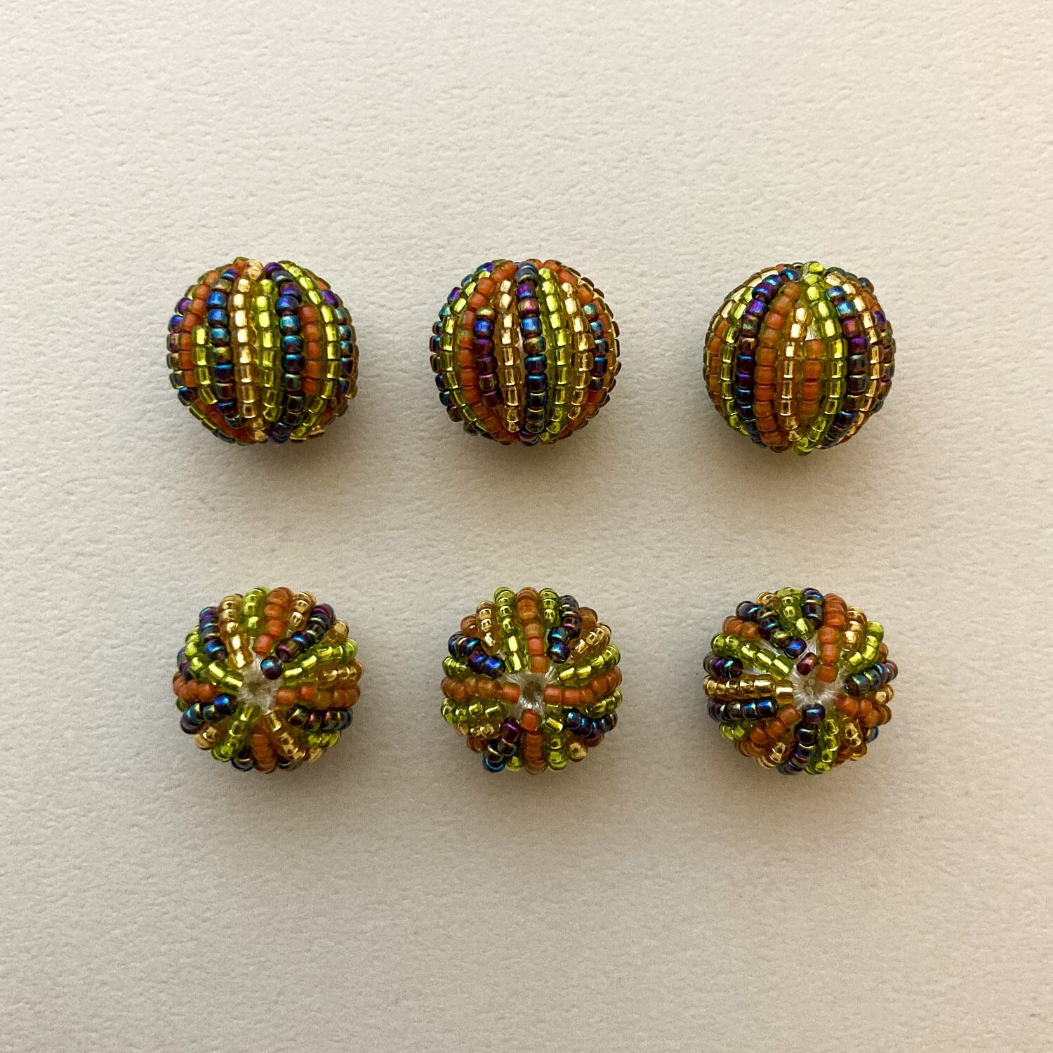再入荷〉Duaオリジナル ビーズボール ストライプM（18mm） | Dua