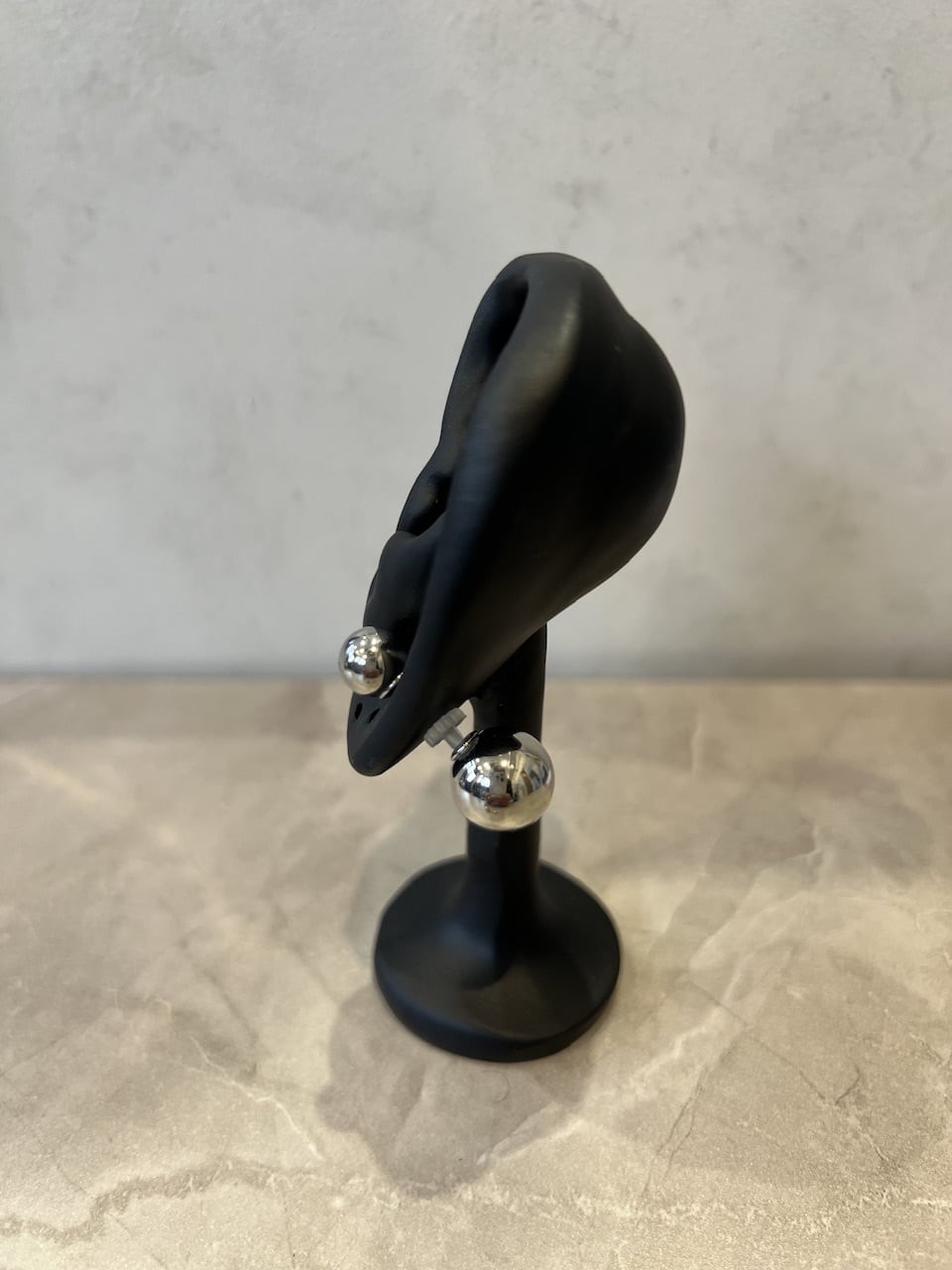 【SELECT】リバーシブルメタルボールピアス 1ペア