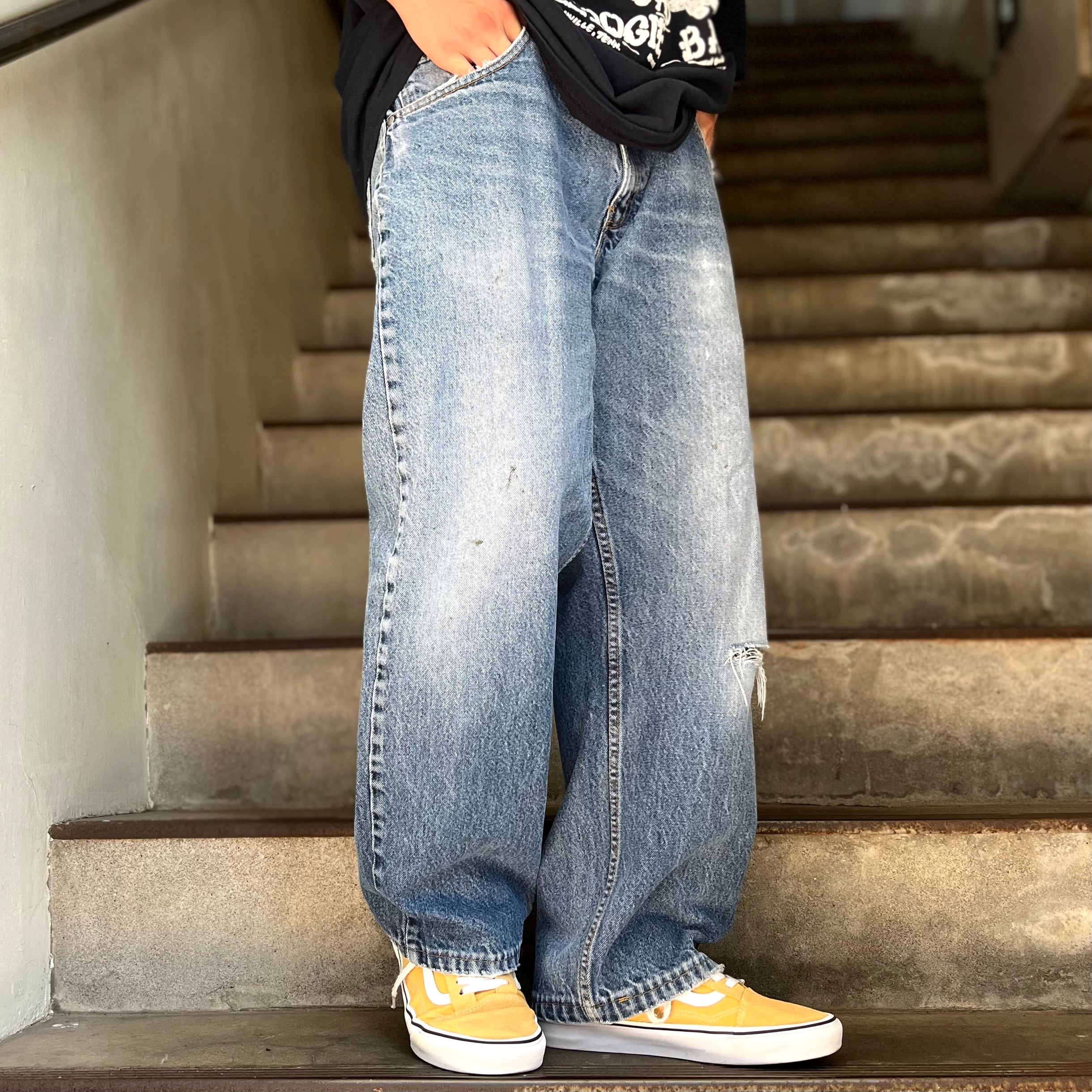 新作登場低価】 Levi's - 希少 90sリーバイス シルバータブ 極太バギー