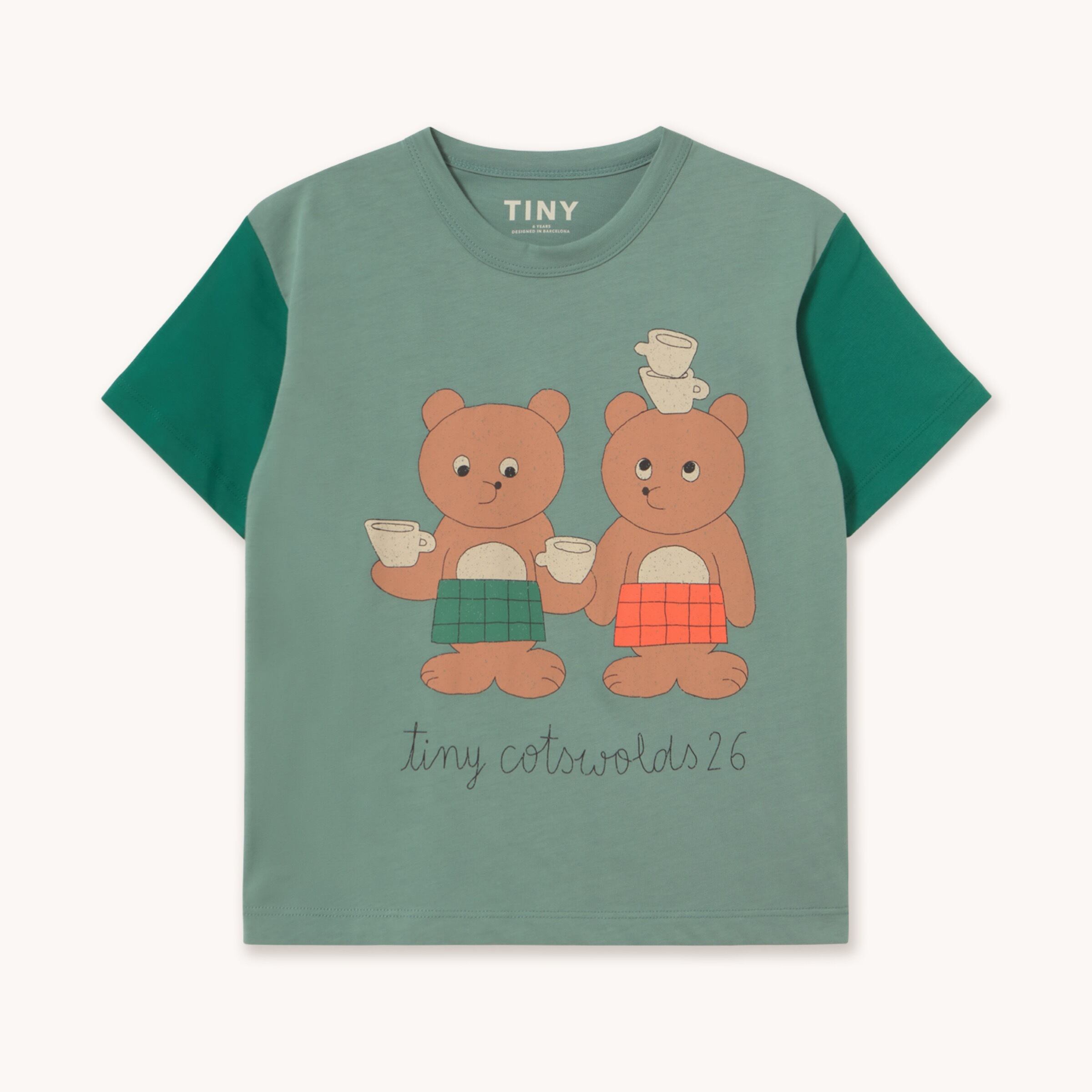 今季tinycottons Tシャツ TINYCOTTONS / TINY LOGO TEE - dusty yellow | monchou (モンシュー