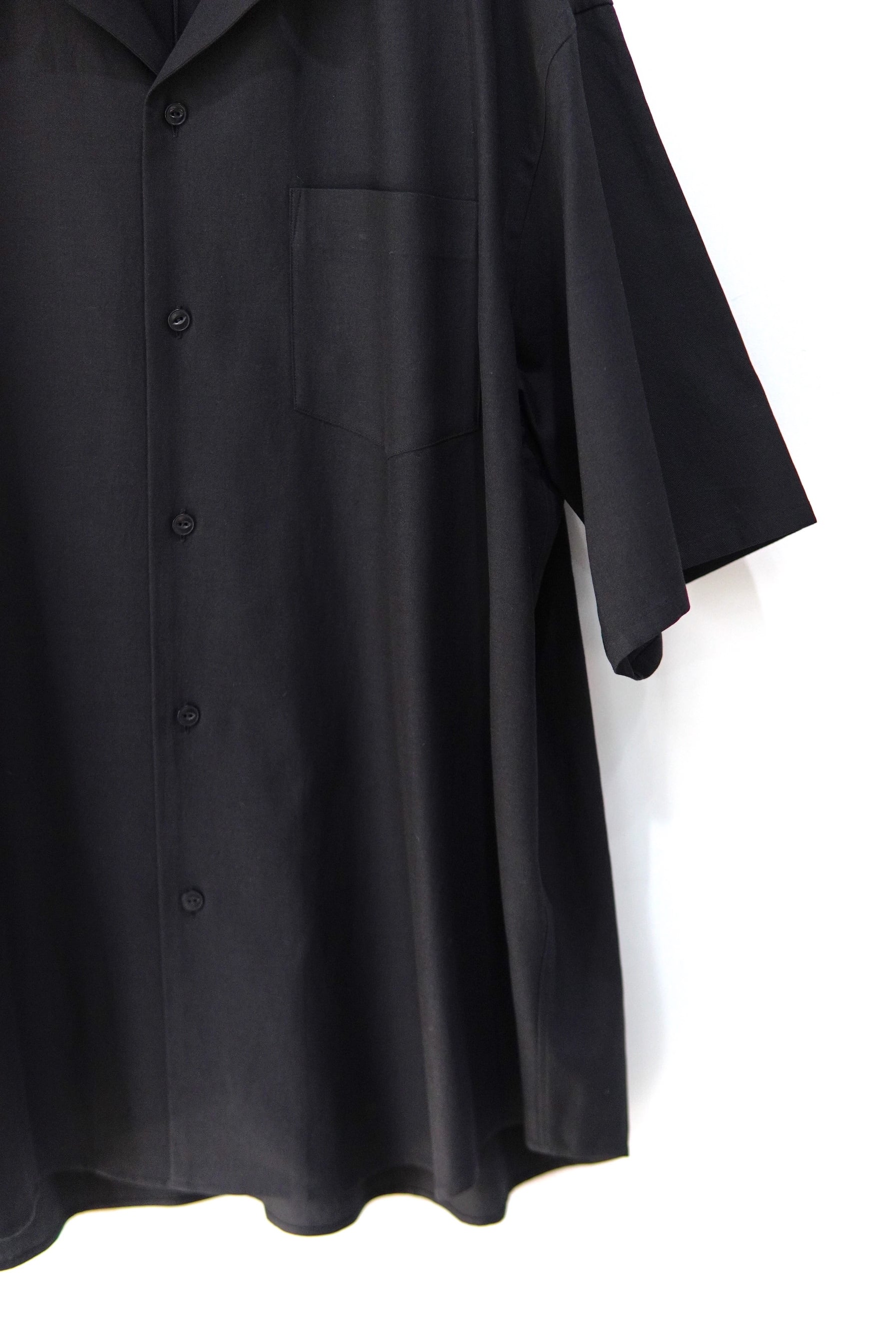 YOKO SAKAMOTO / OPEN COLLAR S/S SHIRT / YS - 26SS - 49 | POETRY