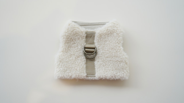 wear harness White boa　S/M size