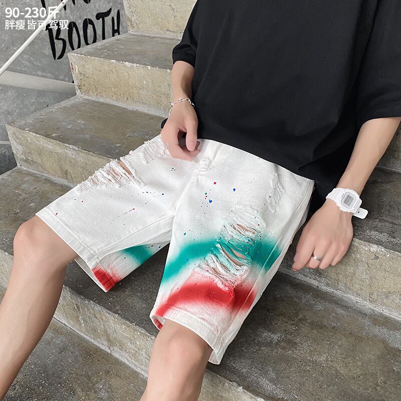 サマーショーツ ルーズパンツ 大きめサイズ 夏物 ブルマー ヒップホッププラスサイズ79674399195