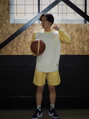 NEW NTHLONGTEE“2TONE” color Yellow×Creamyellow