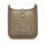 HERMES エルメス エブリン TPM トリヨンクレマンス エトゥープ K刻印