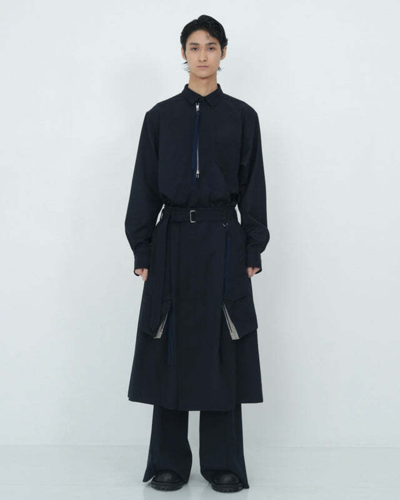 【26AW】Tamme タム / SOUTIEN COLLAR COMBAT SKIRT - 6