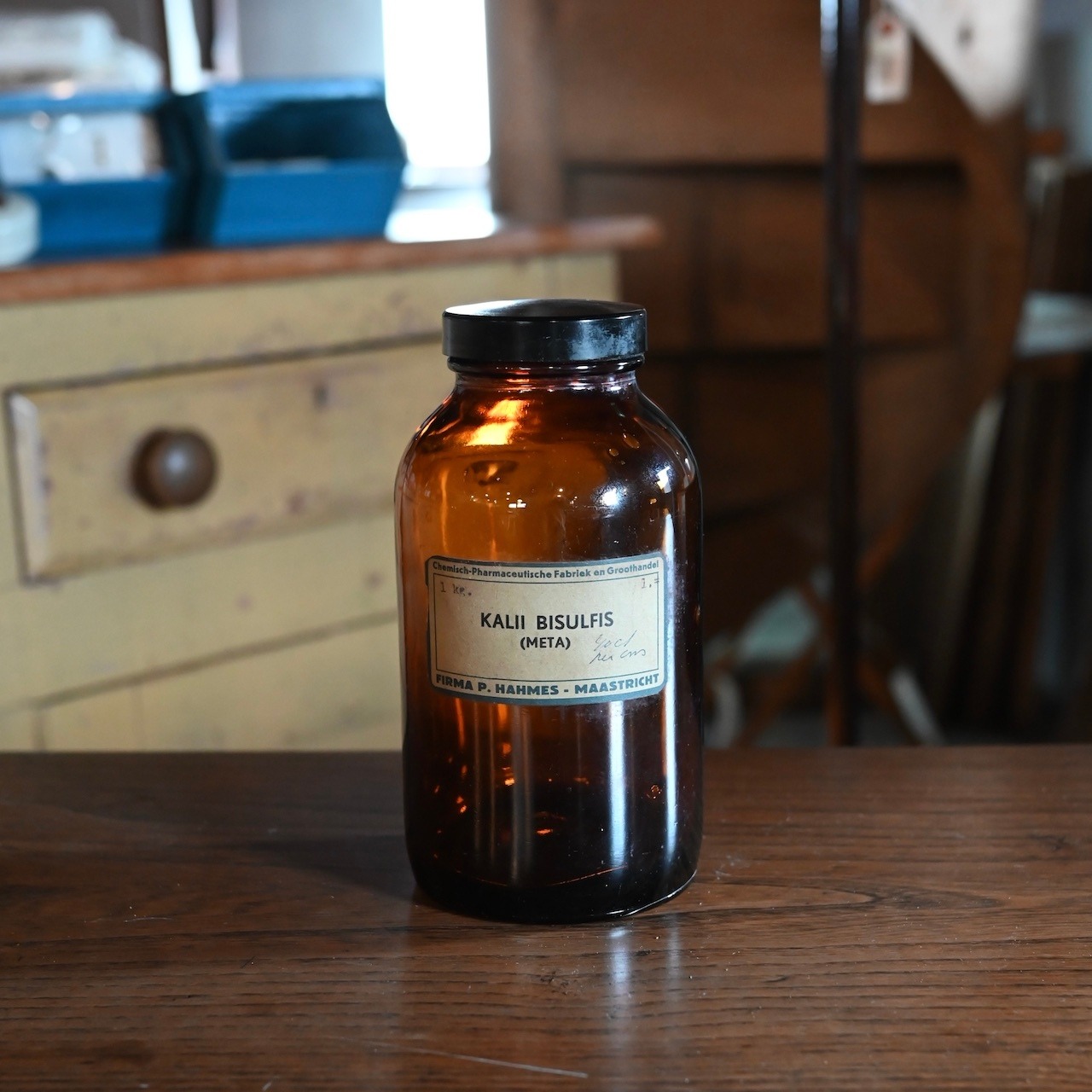 Medicine Bottle / メディシン ボトル〈薬瓶・ボトル・花瓶・ディスプレイ・アンティーク・ヴィンテージ〉114353