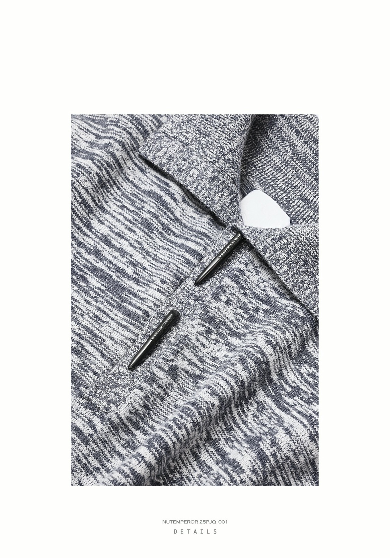 NUTEMPEROR Quip Project 036 Irregular Knit Pullover