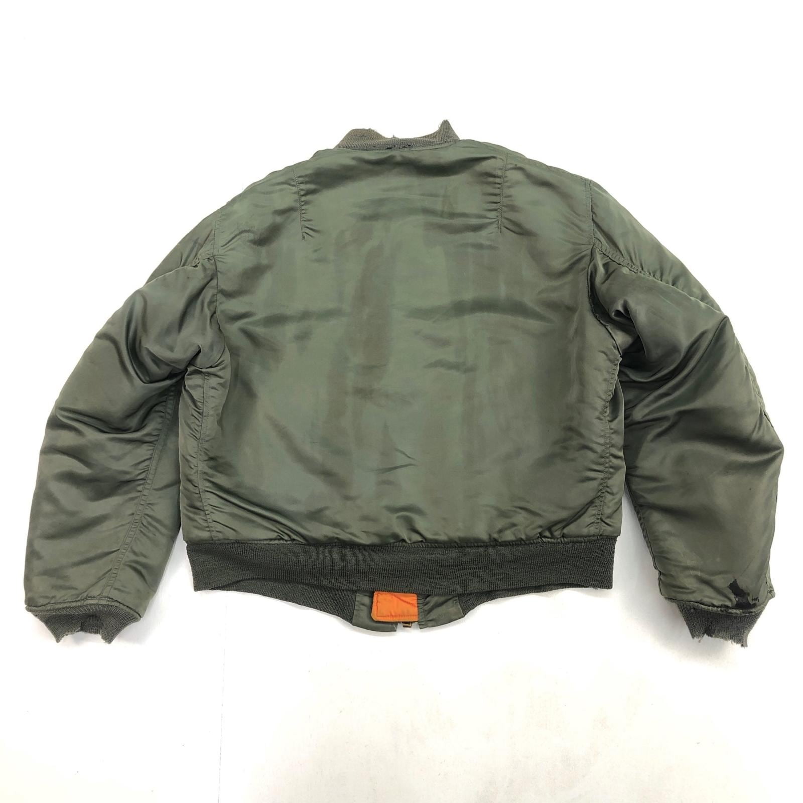 U.S.AIR FORCE アルファ 70年代 MA-1 フライトジャケット JACKET