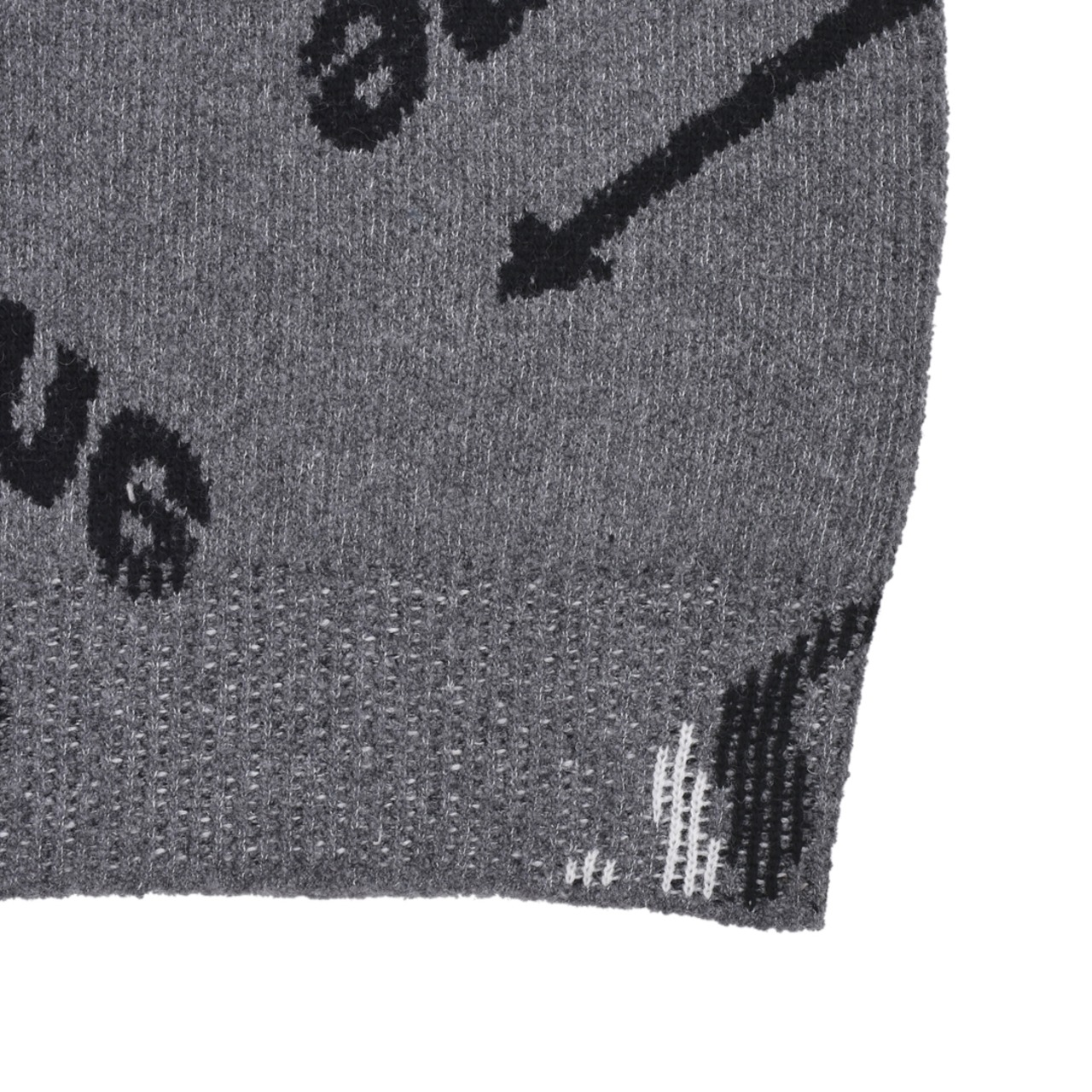 【WE11DONE】ALLOVER ARROW SELLDONE JACQUARD SWEATER  (BLUE) - 7