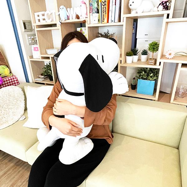 スヌーピー 抱き枕（大） ぬいぐるみ ベビー インテリア SNOOPY 西川