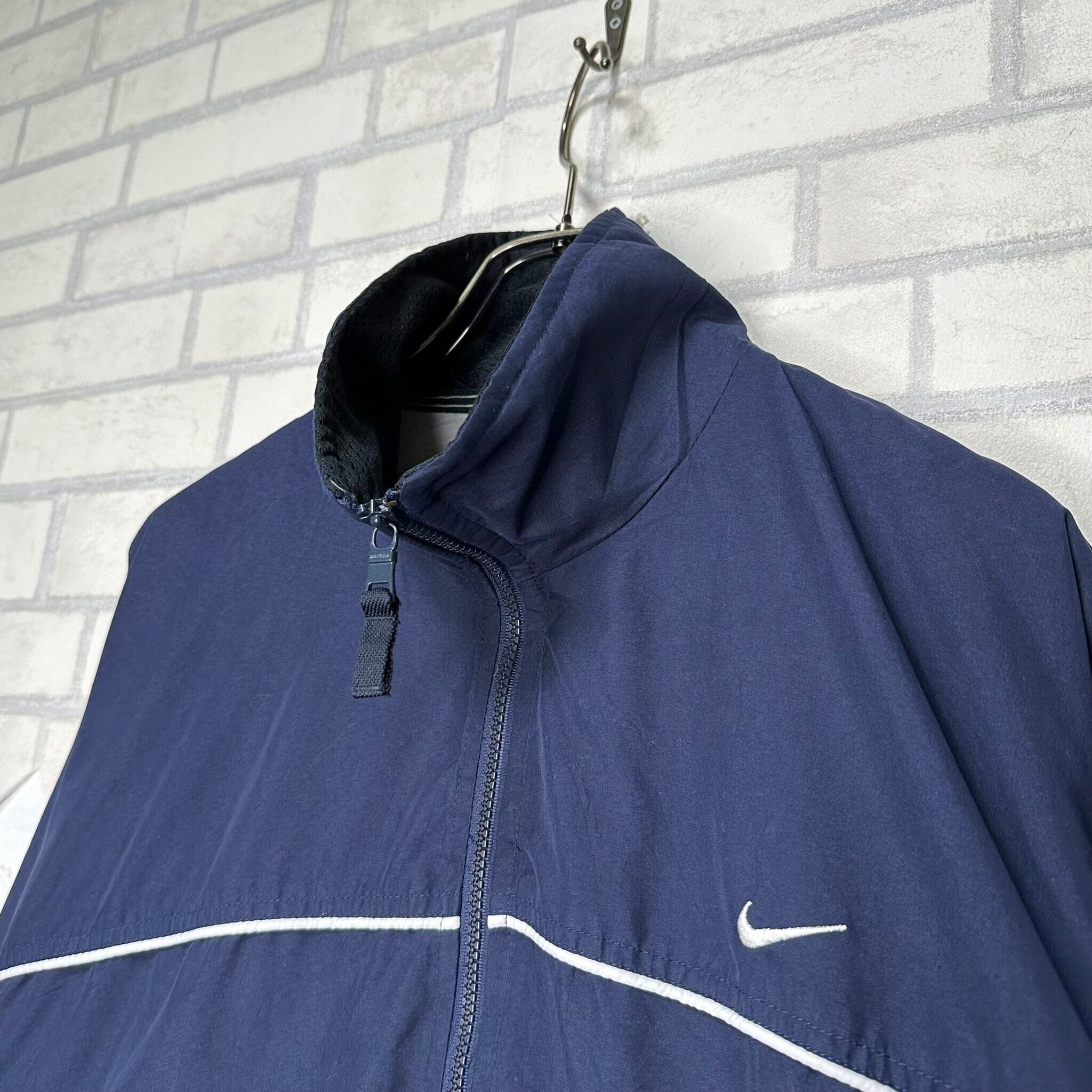 90's】NIKE ウィンドブレーカー M ドローコード 刺繍 vintage 90's】NIKE ウィンドブレーカー M ドローコード 刺繍 vintage