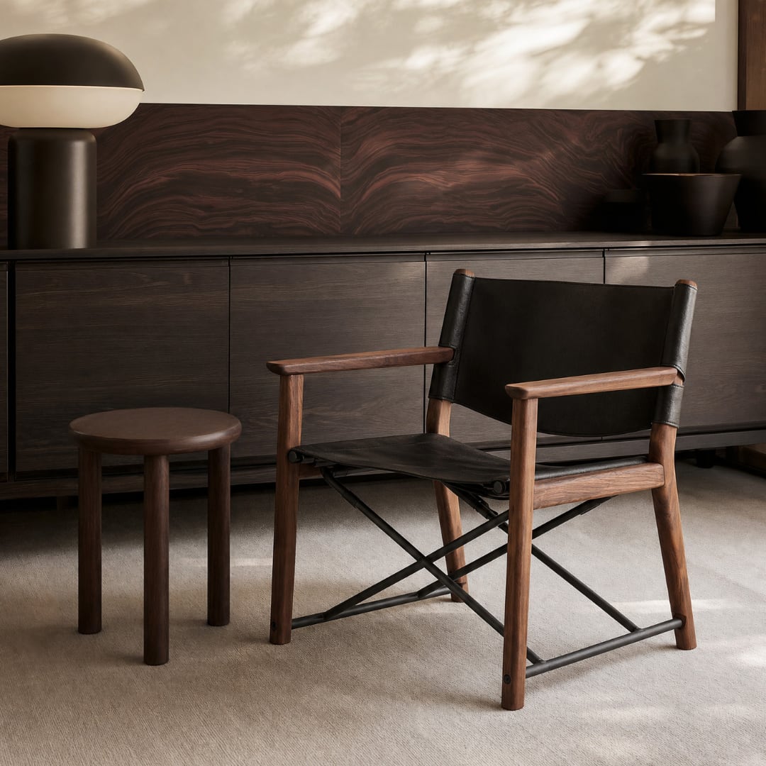 【7/21 順次発送開始】【新商品】Lounge Chair Walnut Natural Leather