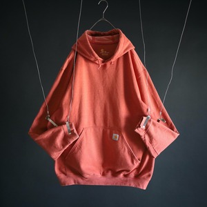 " Carhartt " over silhouette good color sweat parka