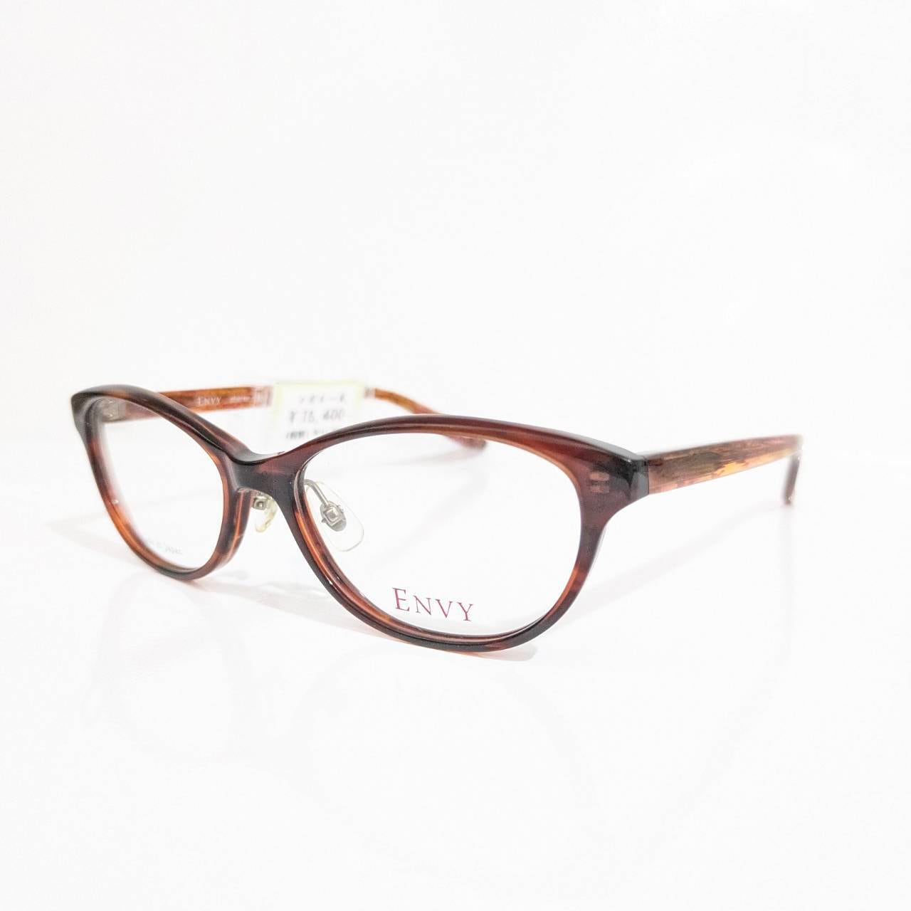 【ENVY charme 魅力】フォックスセルフレーム デミブラウン