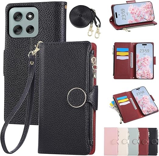 Rosbtib Motorola Moto G66j 5G ケース 手帳型 moto G66y 5G ケース