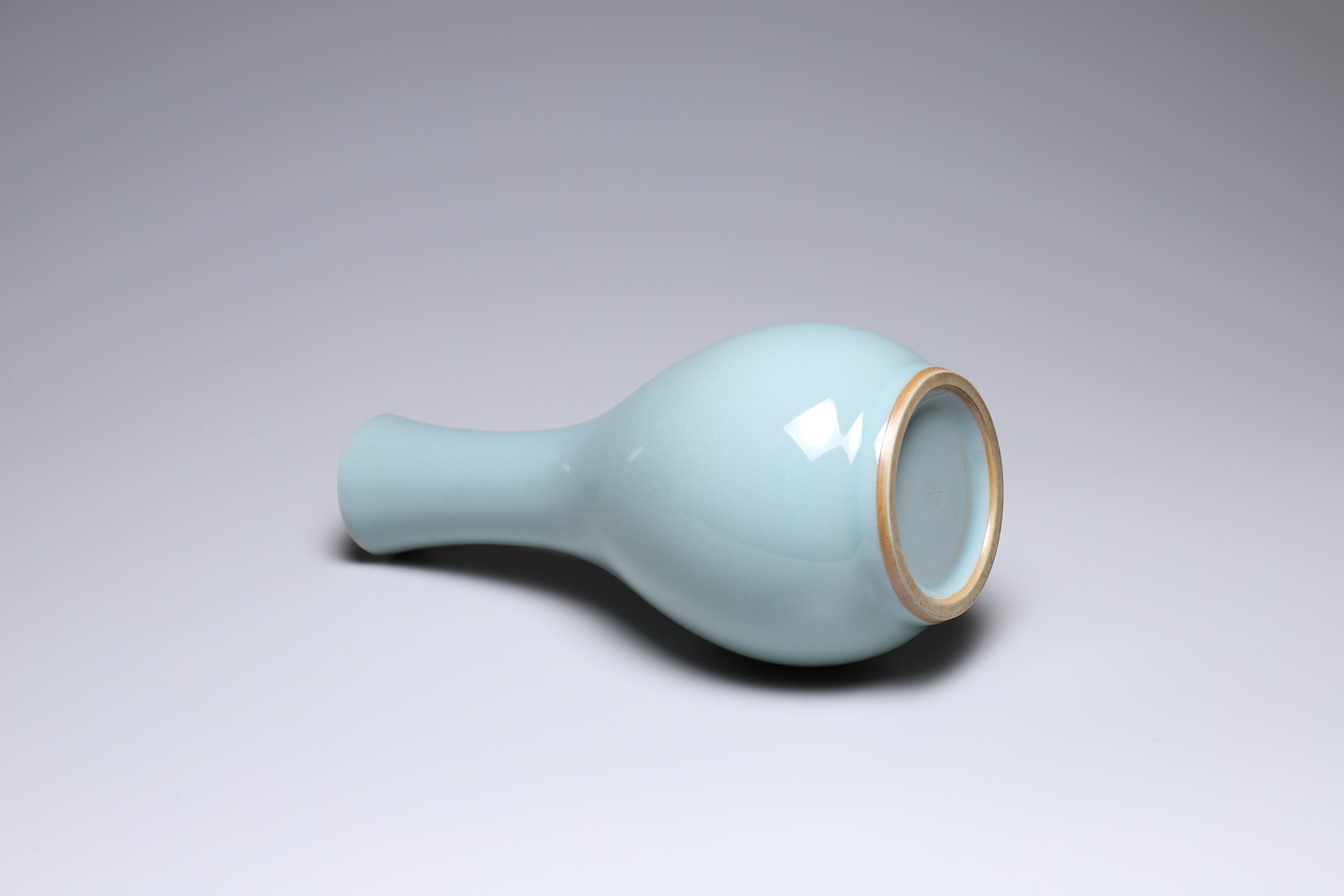 三代諏訪蘇山 青瓷花入 共箱 青磁 京焼 名工 茶道具 | 正一 古美術