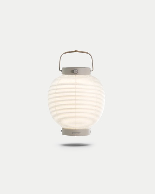 CHOCHIN × SOLAR LED LIGHT“ ANCOH ” / GREIGE