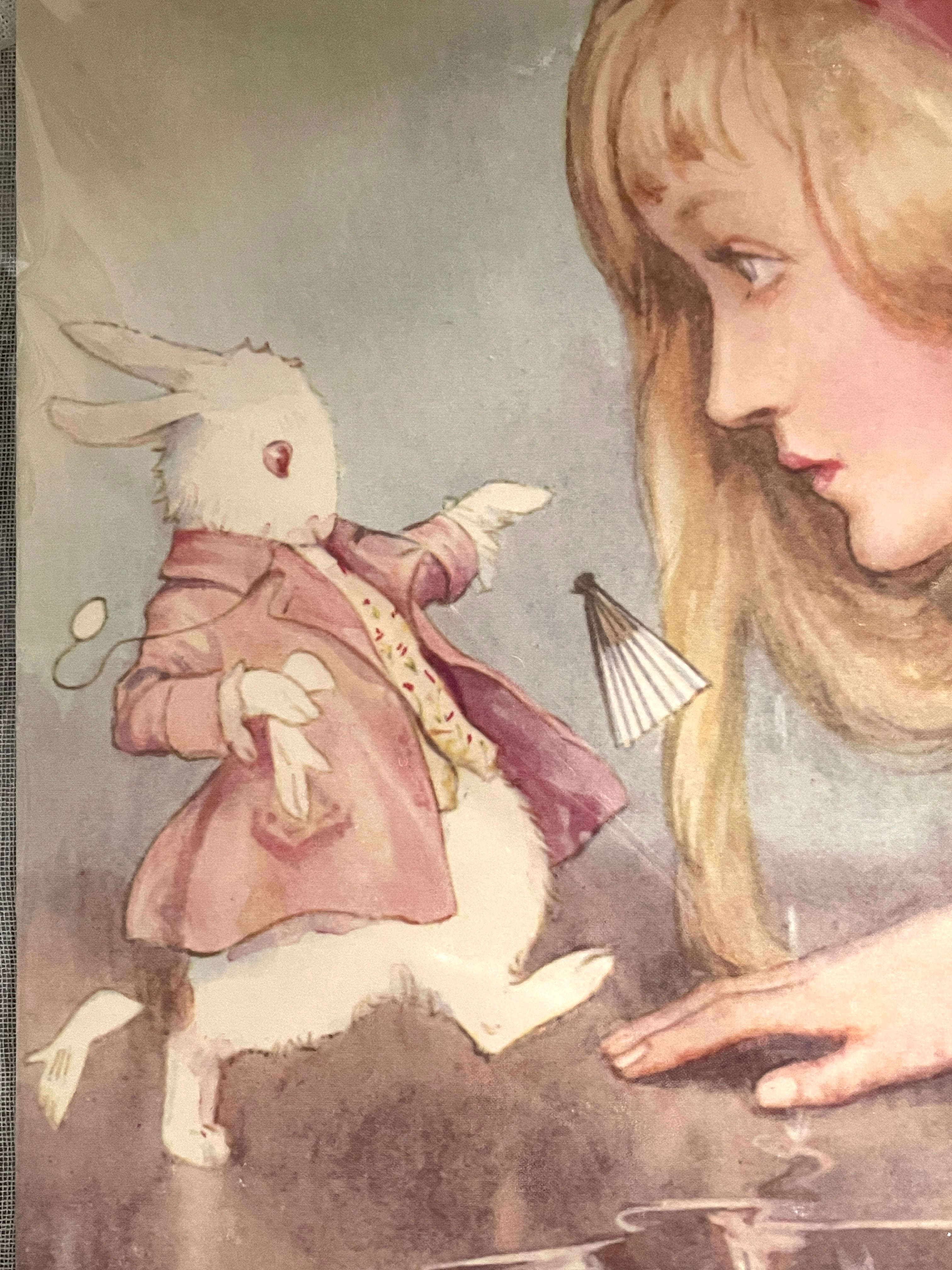 英国 不思議の国のアリス うさぎ