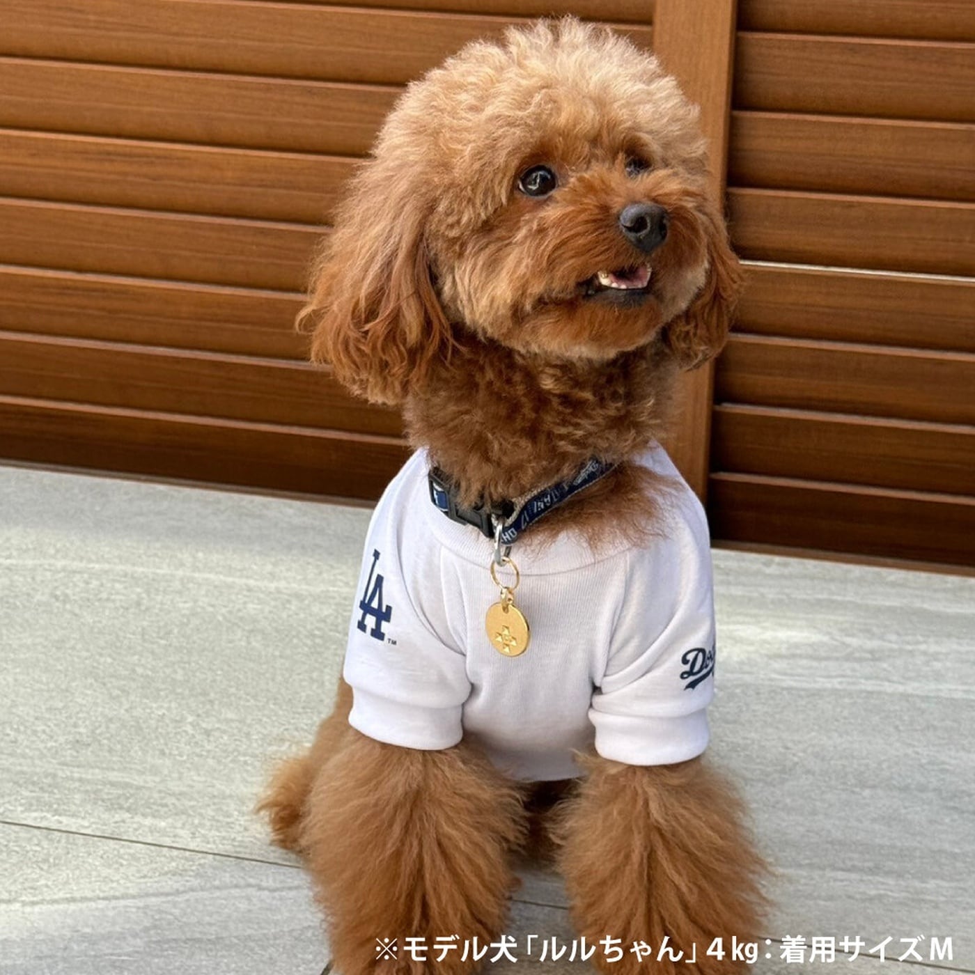 犬用Tシャツ Sサイズ｜MLB公式 ロサンゼルス・ドジャース 大谷翔平