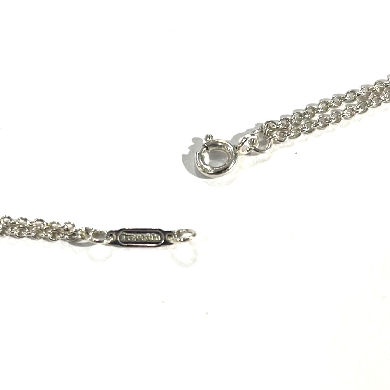 限定価格【TIFFANY&Co.】2934 インフィニティダブルチェーン 立体