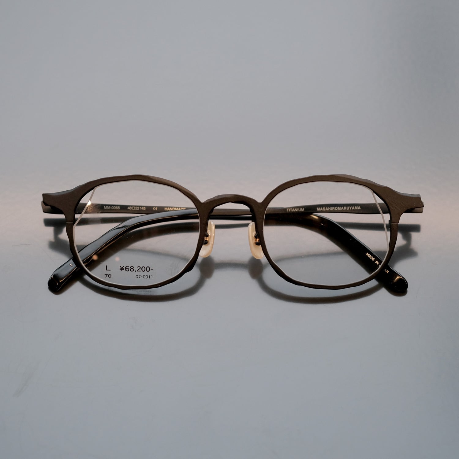 MASAHIROMARUYAMA】MM-0065 Black (LARGE) | SEESAW SPECTACLES