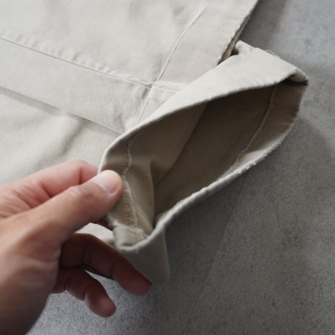 90s Brooks Brothers CHINO TROUSERS "made in USA" W34L29相当 古着 - 8