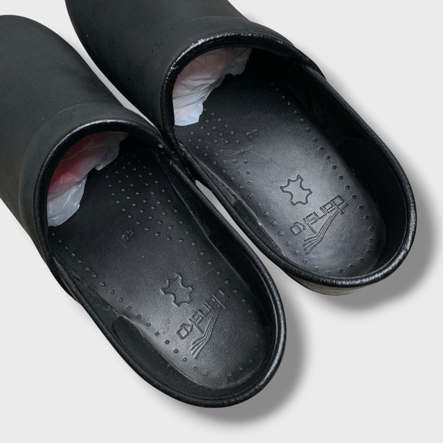 dansko ダンスコ　プロフェッショナル　クロッグサンダル　黒　25〜25.5