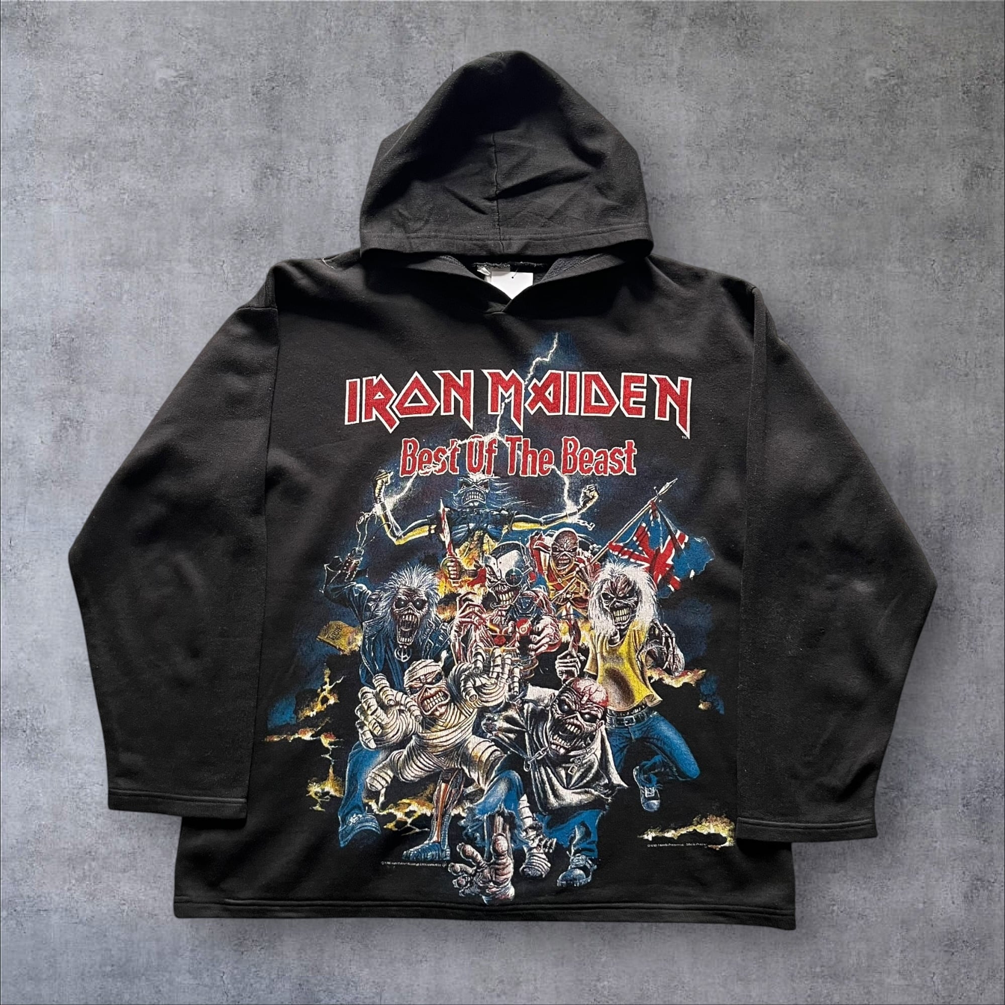 1990s Euro Bootleg Iron Maiden "Best Of The Beast" P/O Hoodie【高円寺店】
